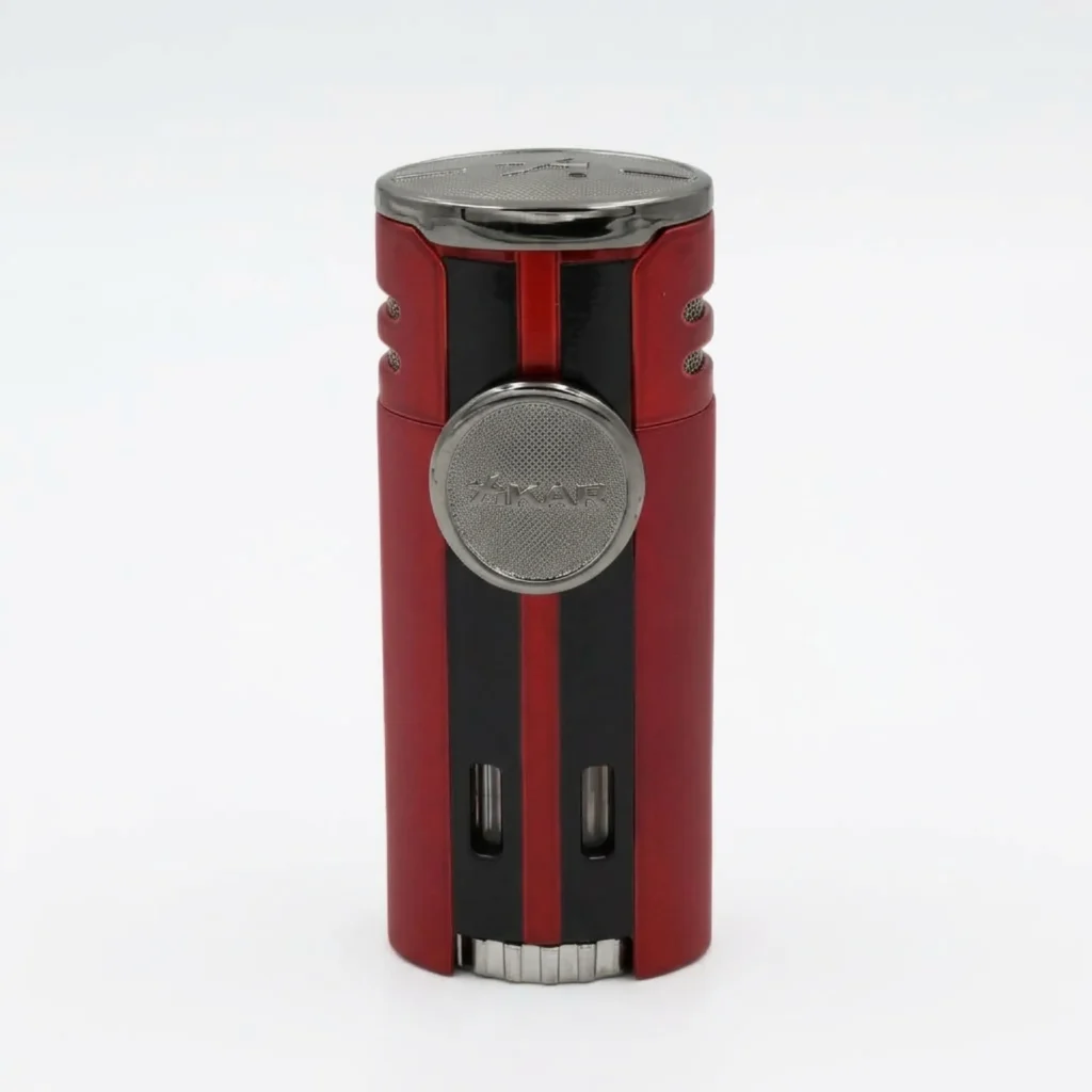 Brichetă Xikar HP4 Quad Jet Red, vedere frontală