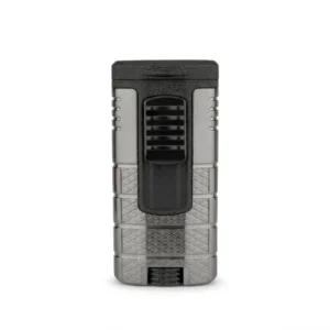 Brichetă Xikar Tactical Triple Gunmetal Black, vedere frontală