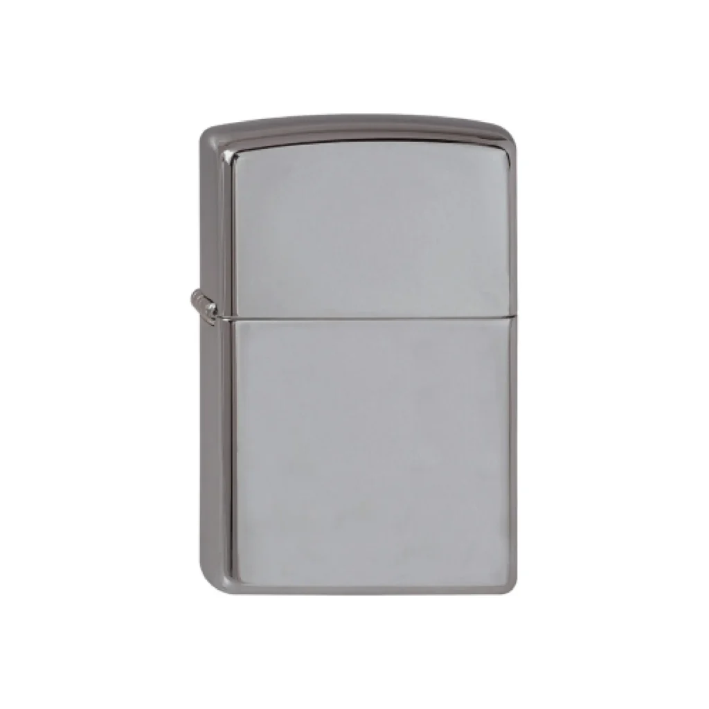 Brichetă Zippo Black Ice cu finisaj metalic argintiu și reflexii închise