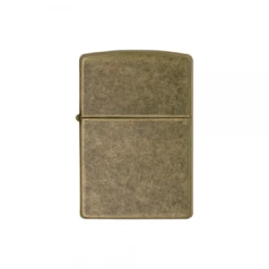 Brichetă Zippo Brass Antique cu finisaj auriu antichizat