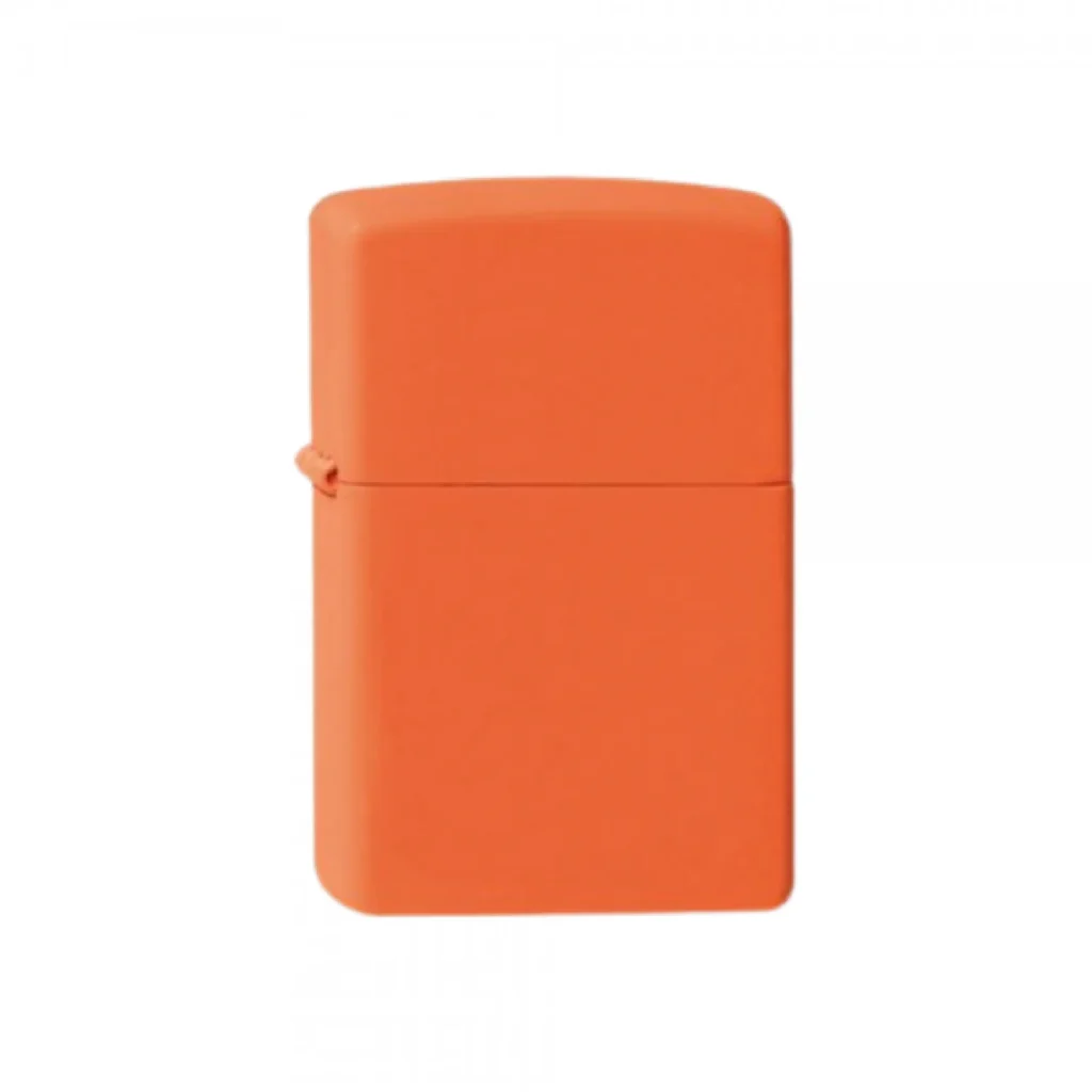 Brichetă Zippo Orange Matte portocalie cu finisaj mat